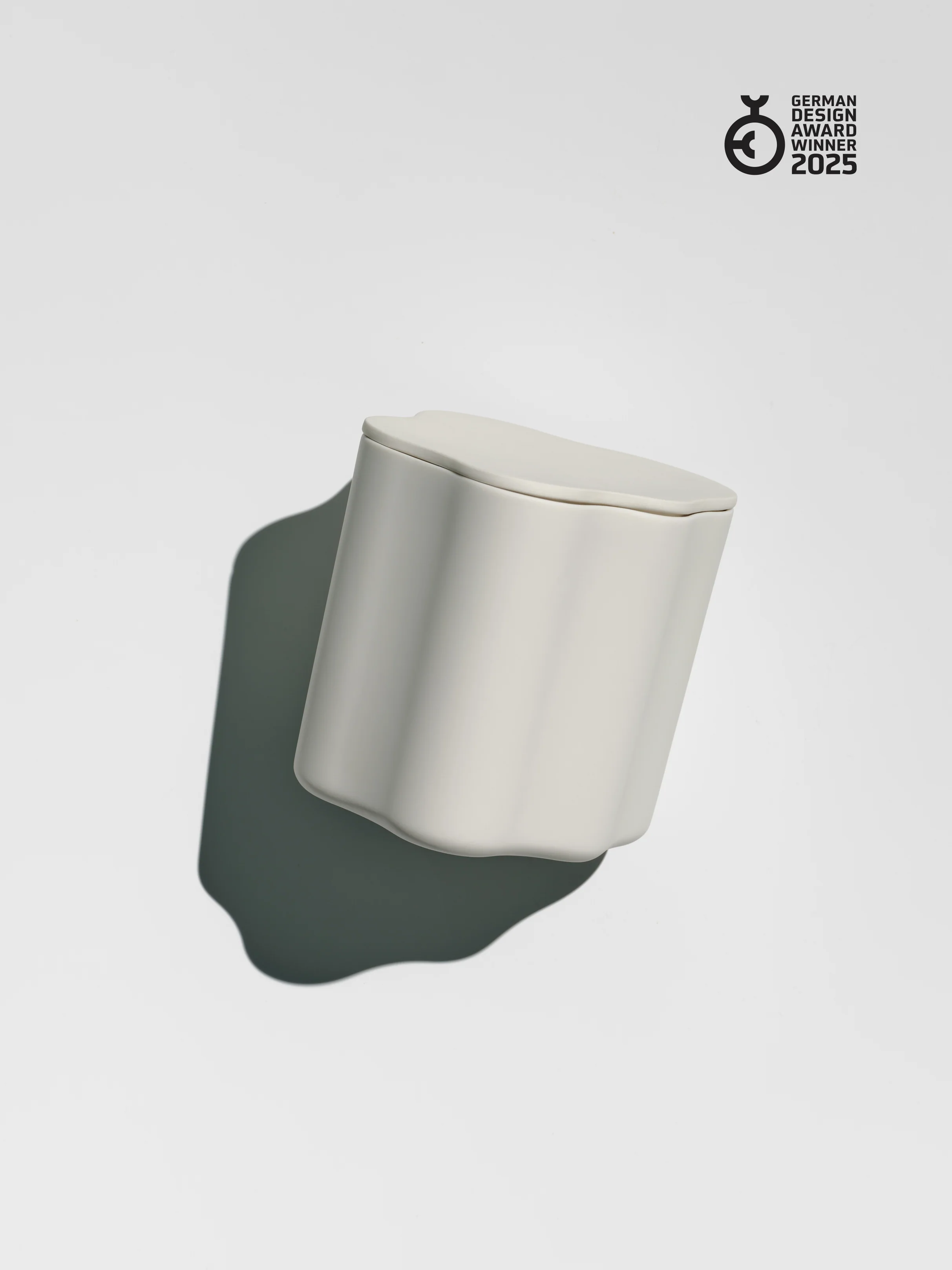 Capped Cloud Jar medium, white - Image 5