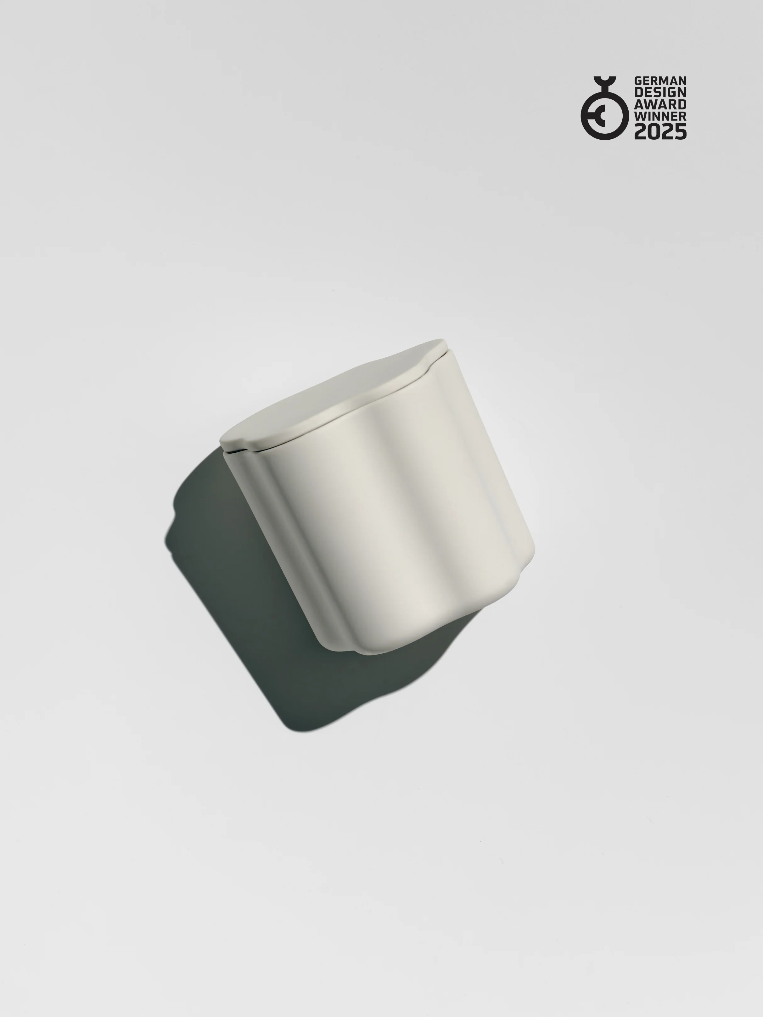 Capped Cloud Jar small, white - Image 4
