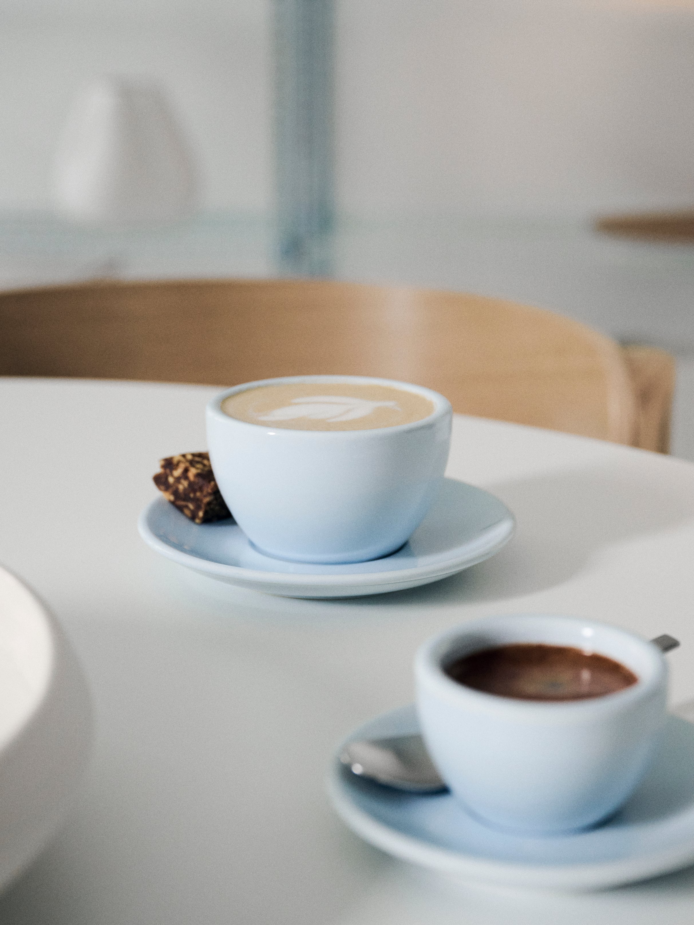 Cappuccino, baby blue, set of 2 - Image 3