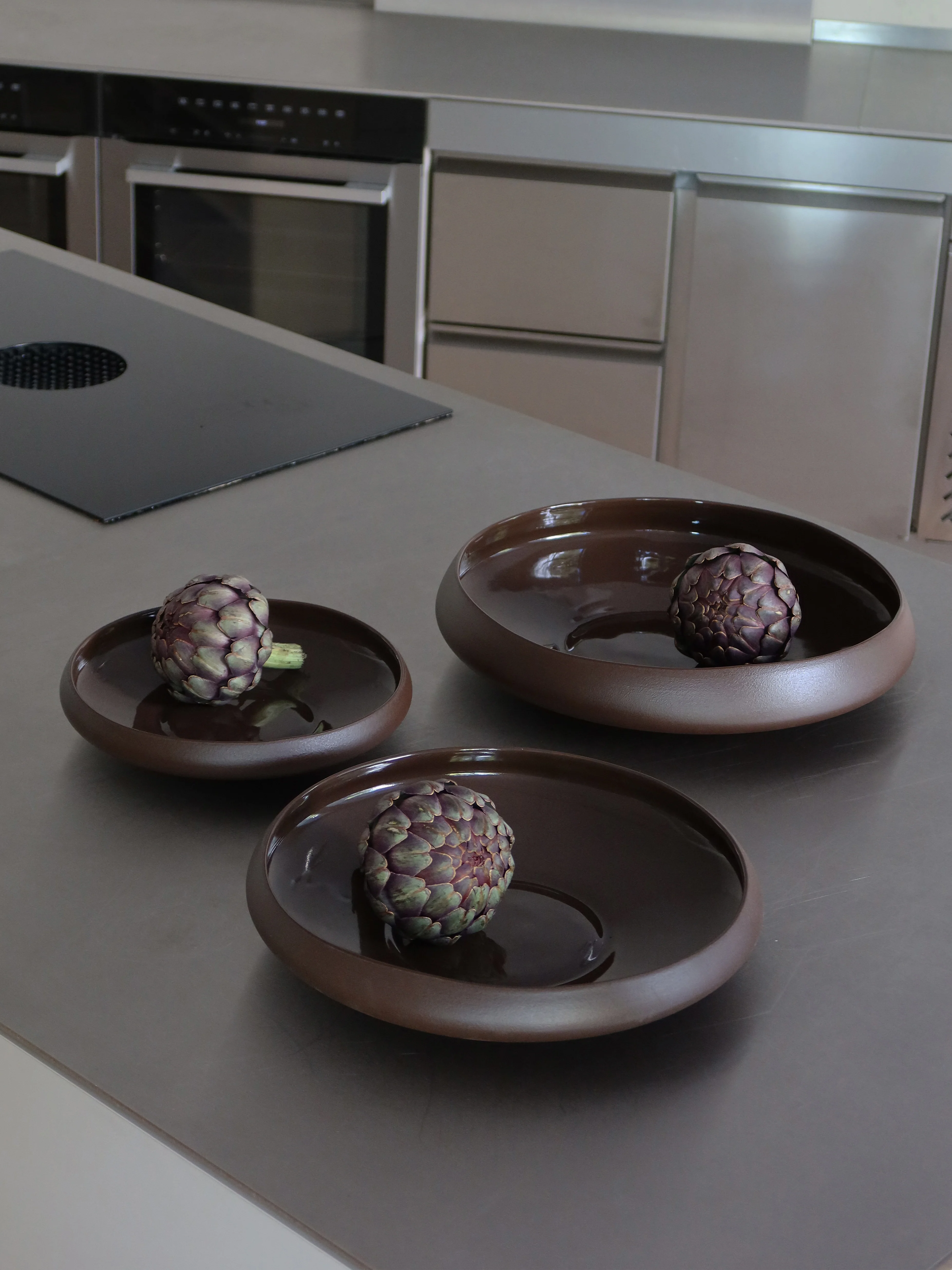 Centerpiece Set (All 3 sizes), small + medium + large, darkbrown - Image 2