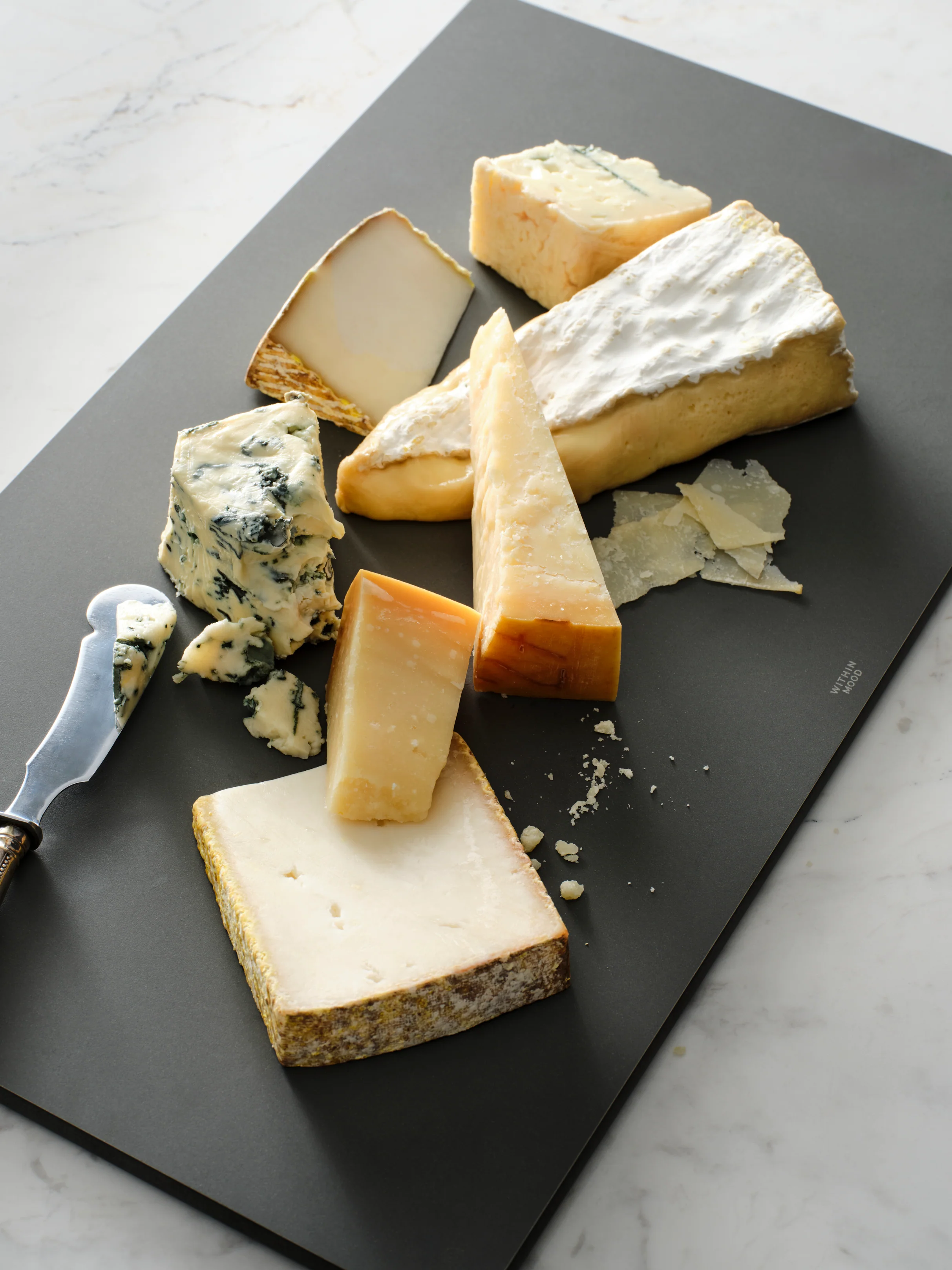 Cutting Board Set, all 3 Sizes, grey + Board Butter - Image 5
