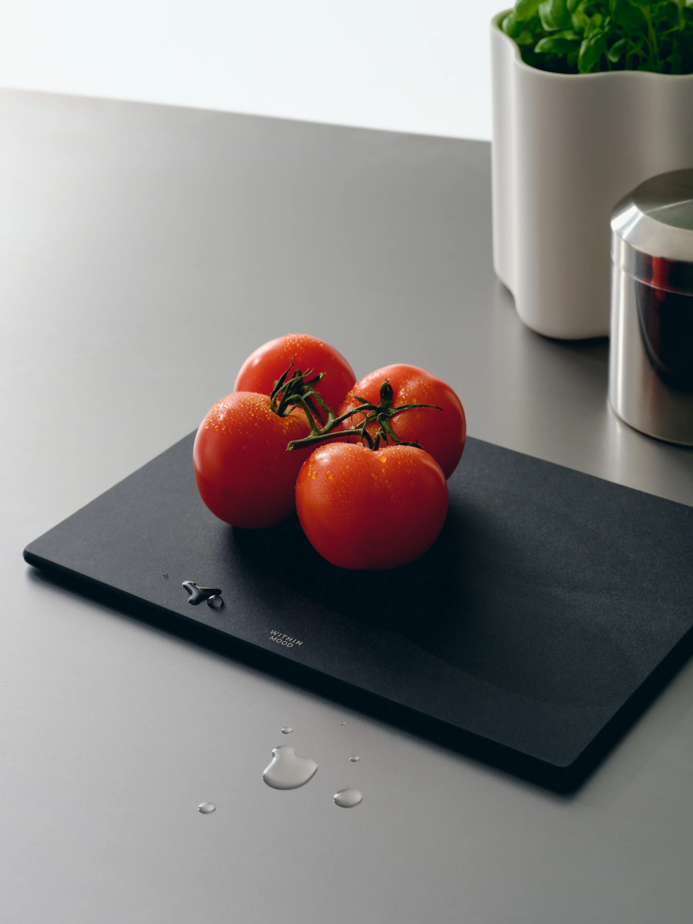 Cutting Board Set, all 3 Sizes, black + Board Butter - Image 2