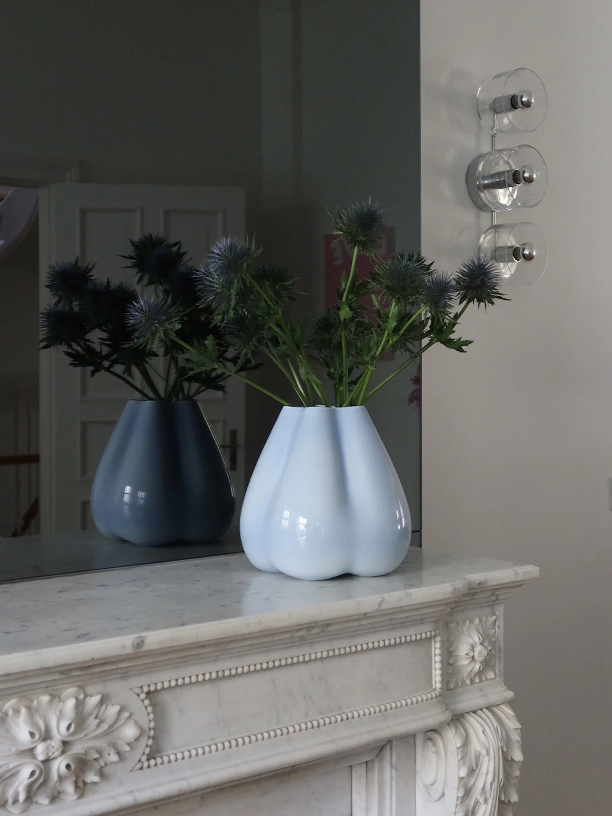 Dumpling Vase, baby blue - Image 4