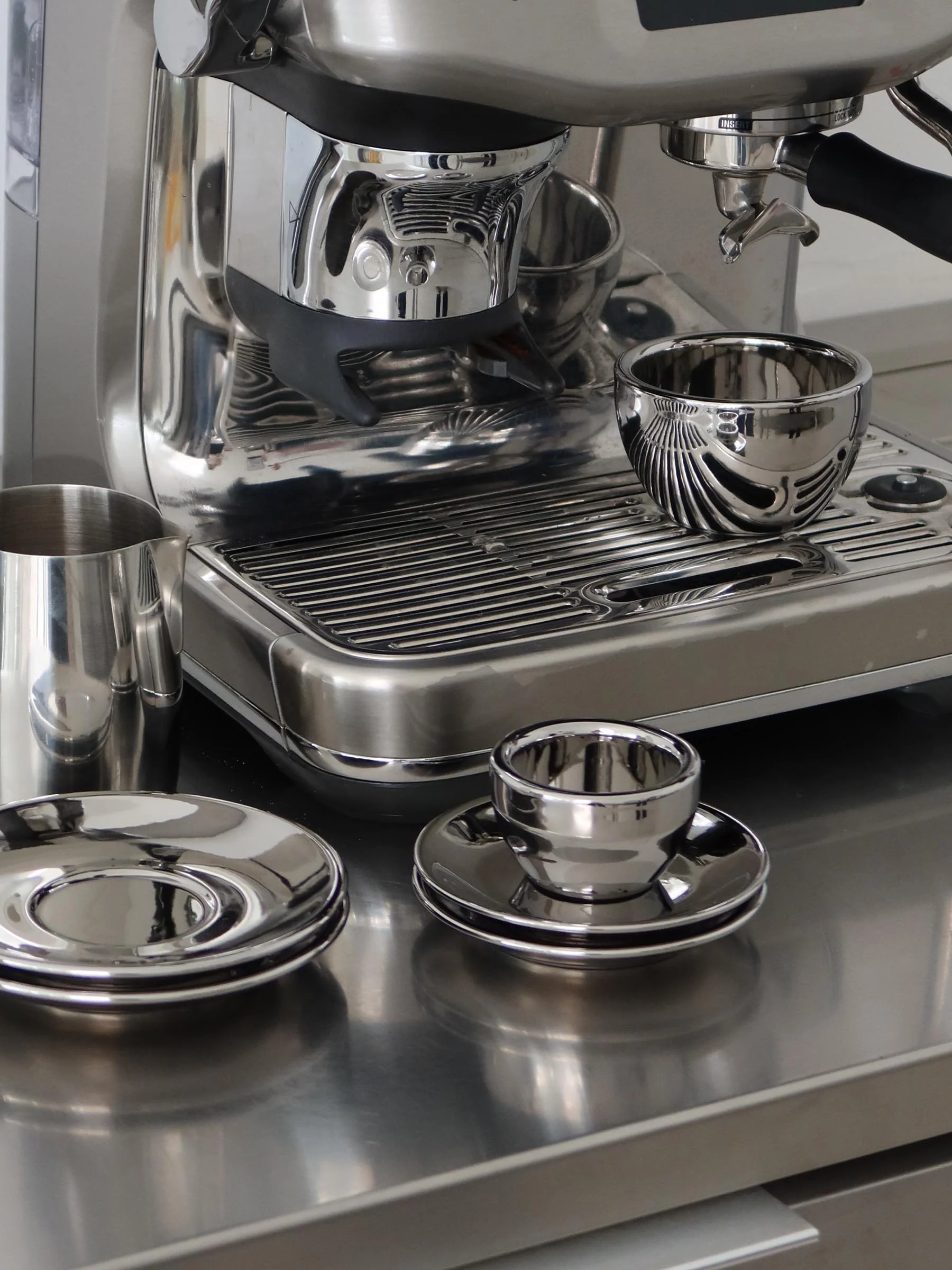 Espresso, chrome, set of 2 - Image 4