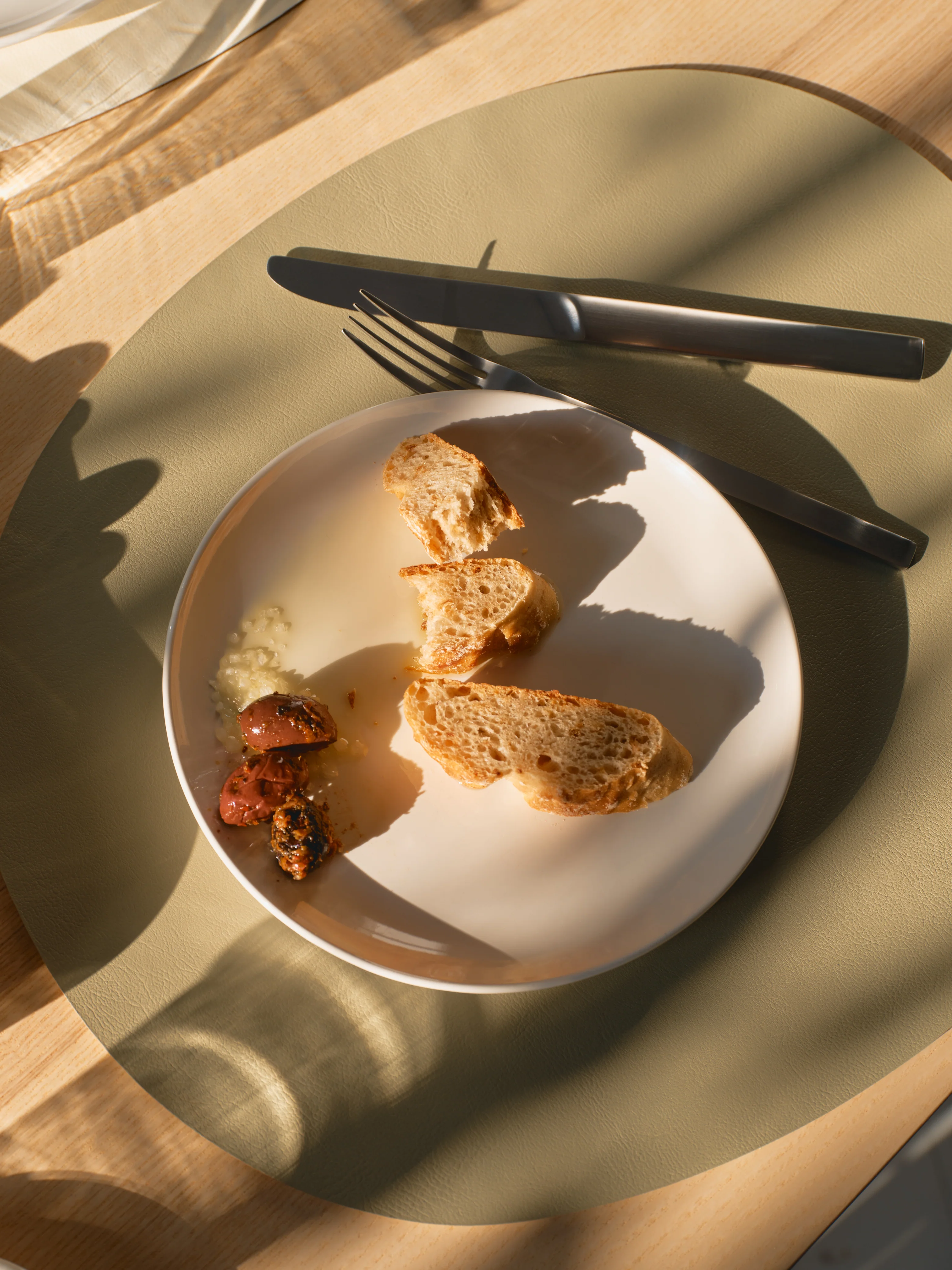 Placemats, sage/ creamgreen, set of 2 - Image 3